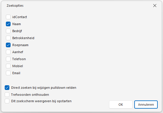 Contactpersoon zoeken stap 3